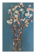 Load image into Gallery viewer, Spring blossom in glass vase
